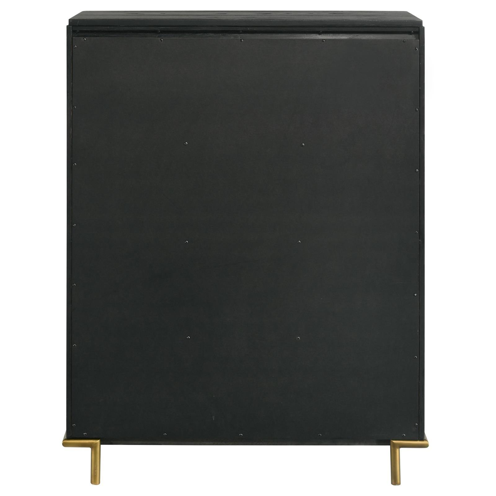 Arini chest in styled bedroom setting