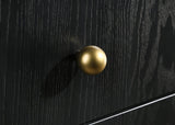 Arini Bedroom Dresser with muted gold legs