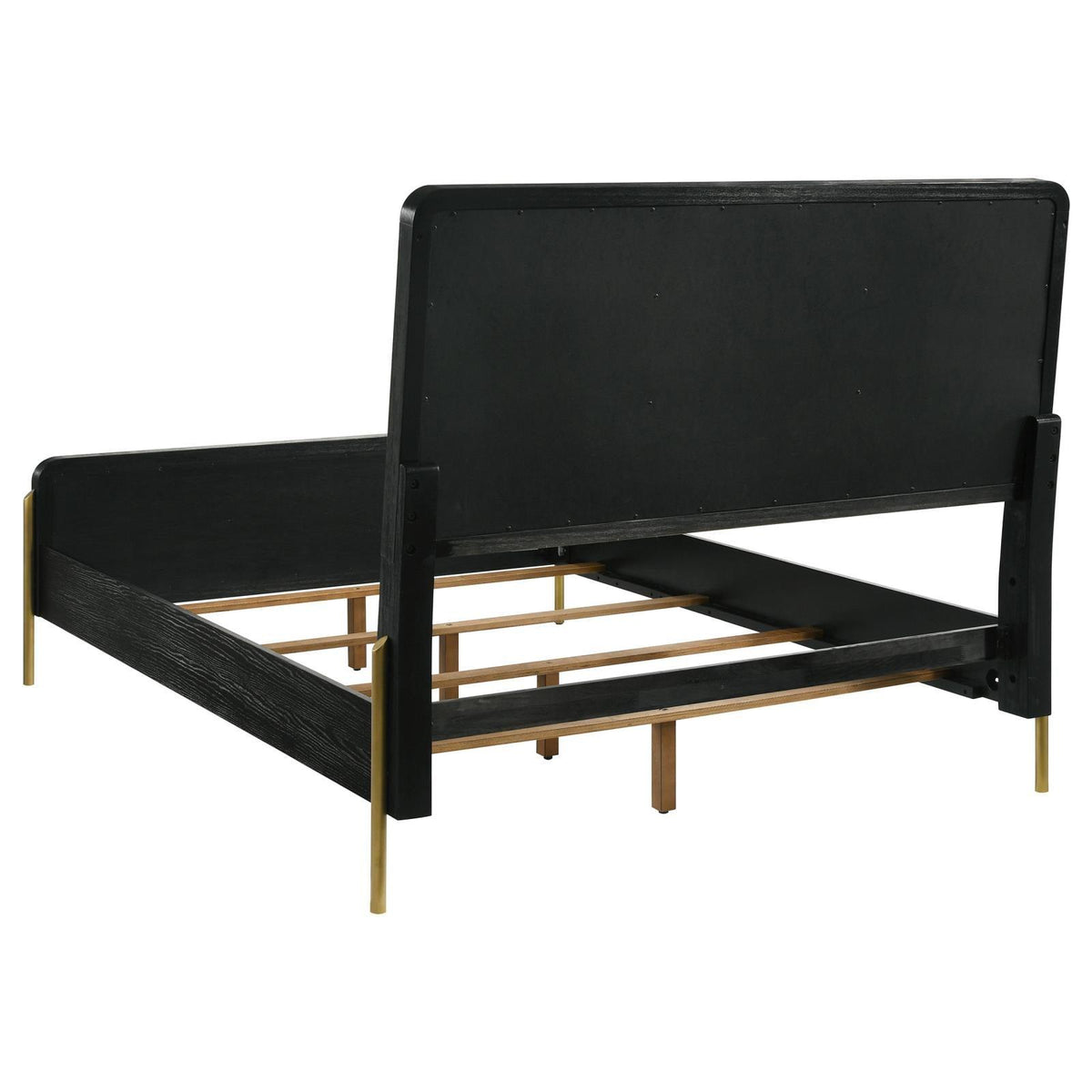 Side view of Arini Eastern King Bed with low footboard