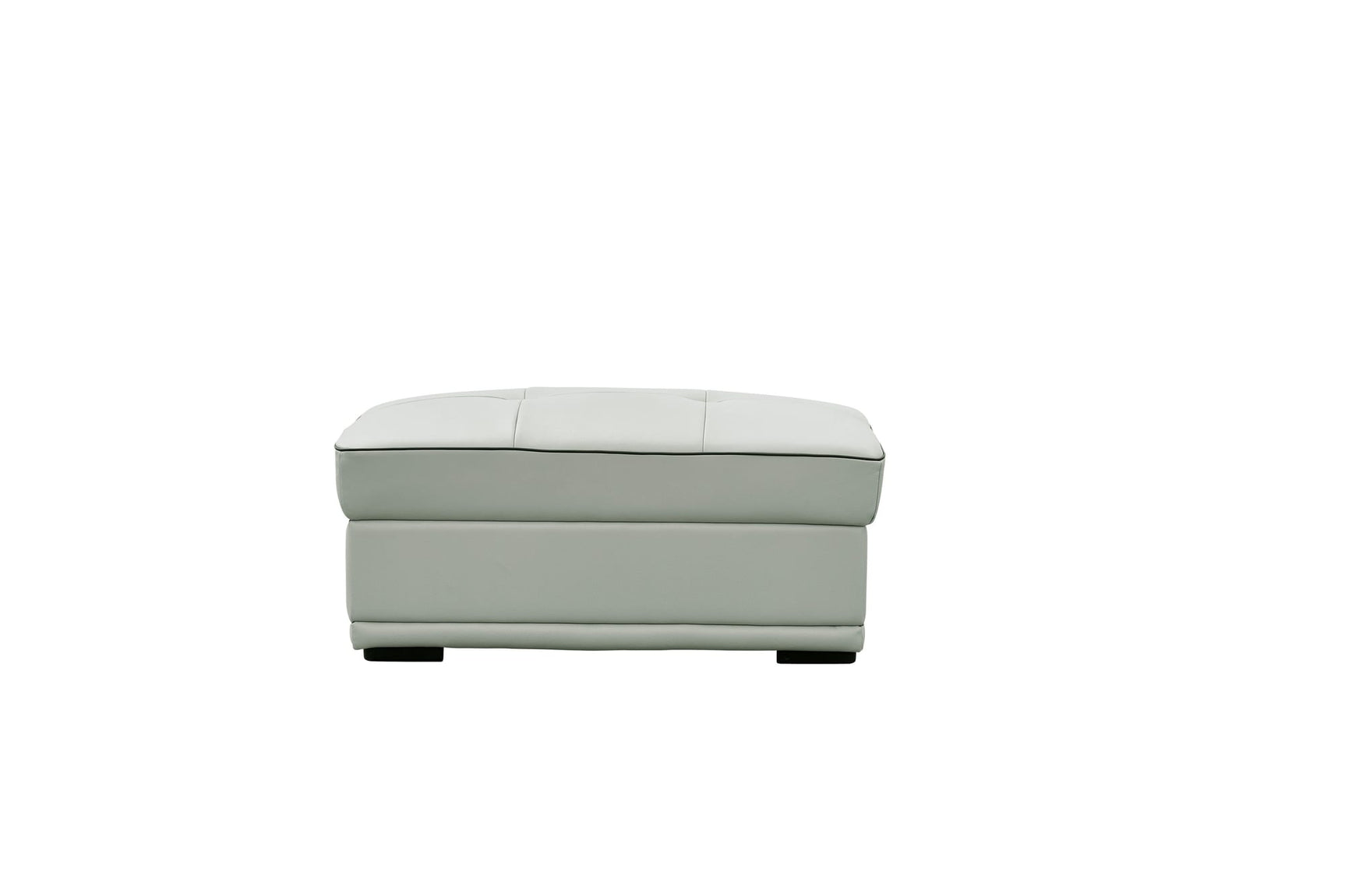 Arlet Grey Italian Leather Match Living Room Set view 7