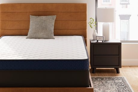 Ashley firm full memory foam mattress unfolded on floor