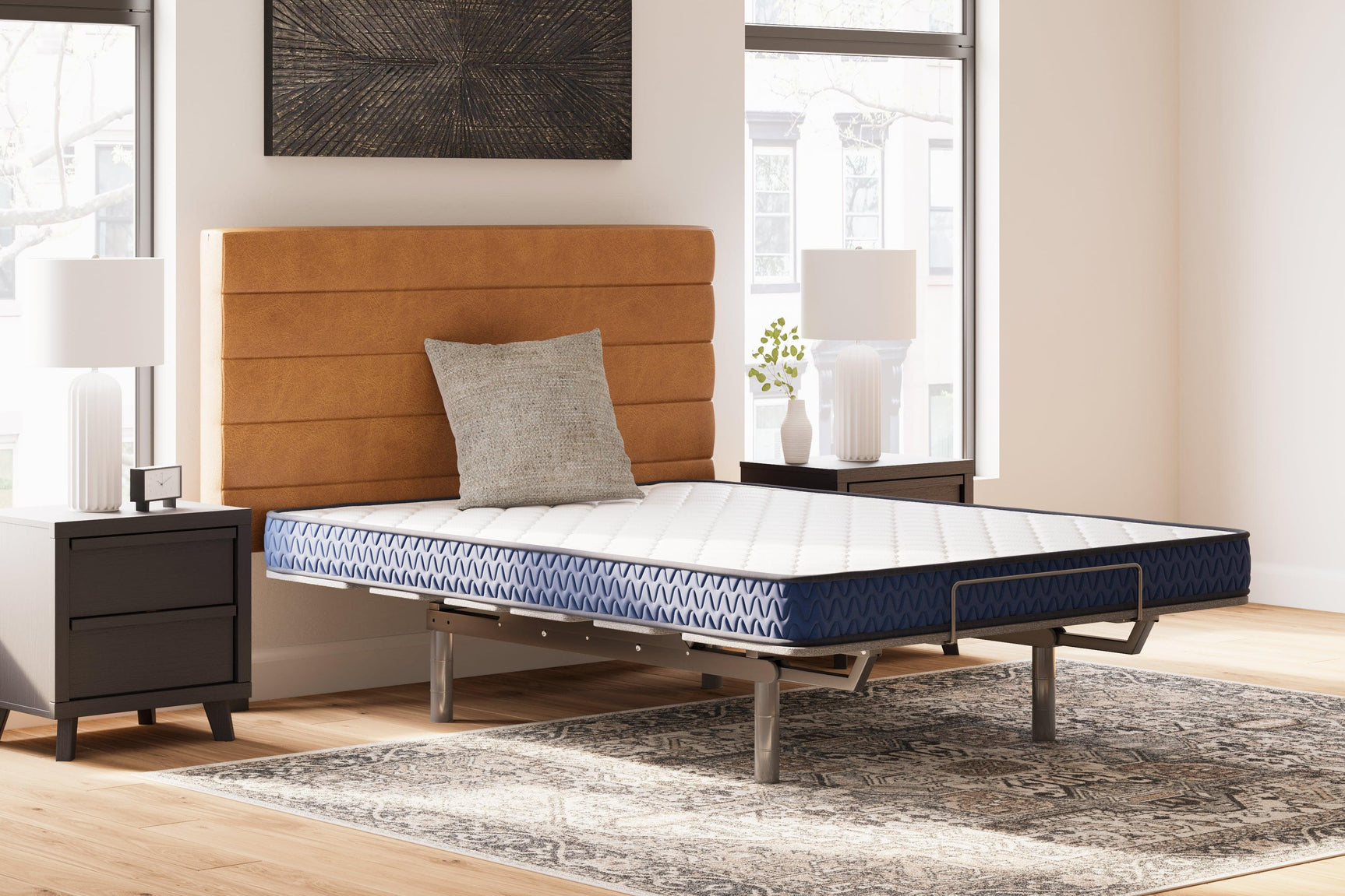 Ashley Firm White Full Mattress - Ella Furniture