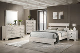 Atticus nightstand paired with matching bedroom furniture