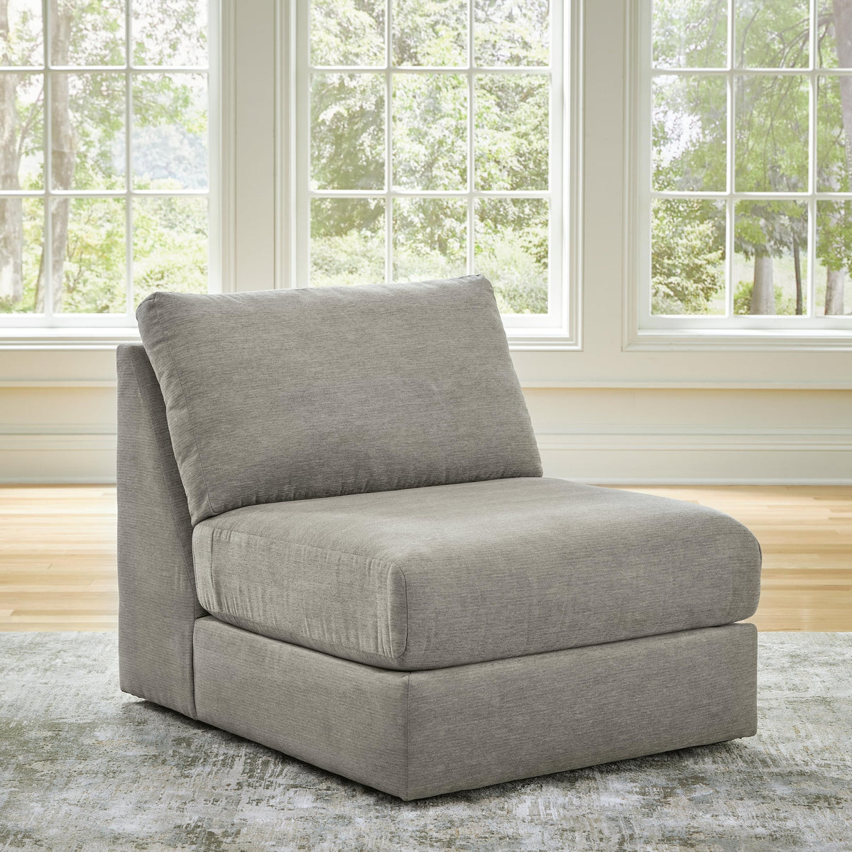 Avaliyah Ash Chenille 4-Piece Sectional - image 10