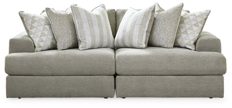 Avaliyah Ash 2-Piece Sectional with Ottoman - image 3
