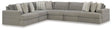Avaliyah Ash 6-Piece Sectional with Ottoman - image 3