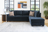 Aviemore Ink Chenille 2-Piece Sectional with Chaise view 2
