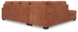 Aviemore Spice Chenille 2-Piece Sectional with Chaise view 3