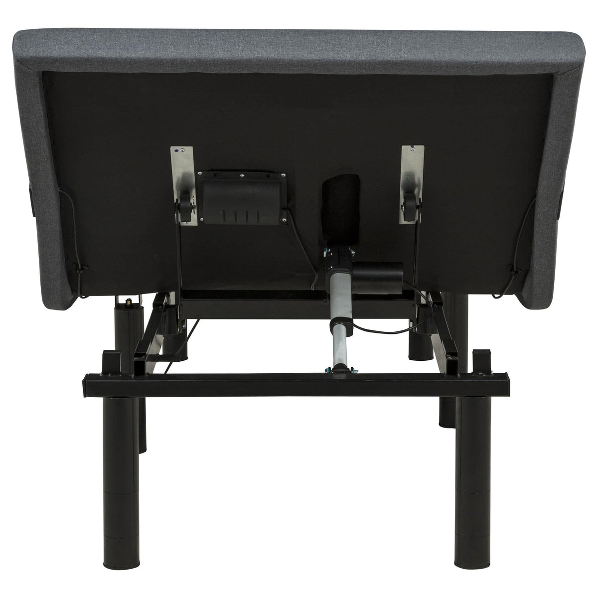 Weston Twin XL Dual-Motor Massage Adjustable Bed Base in Black and Grey — product image 9
