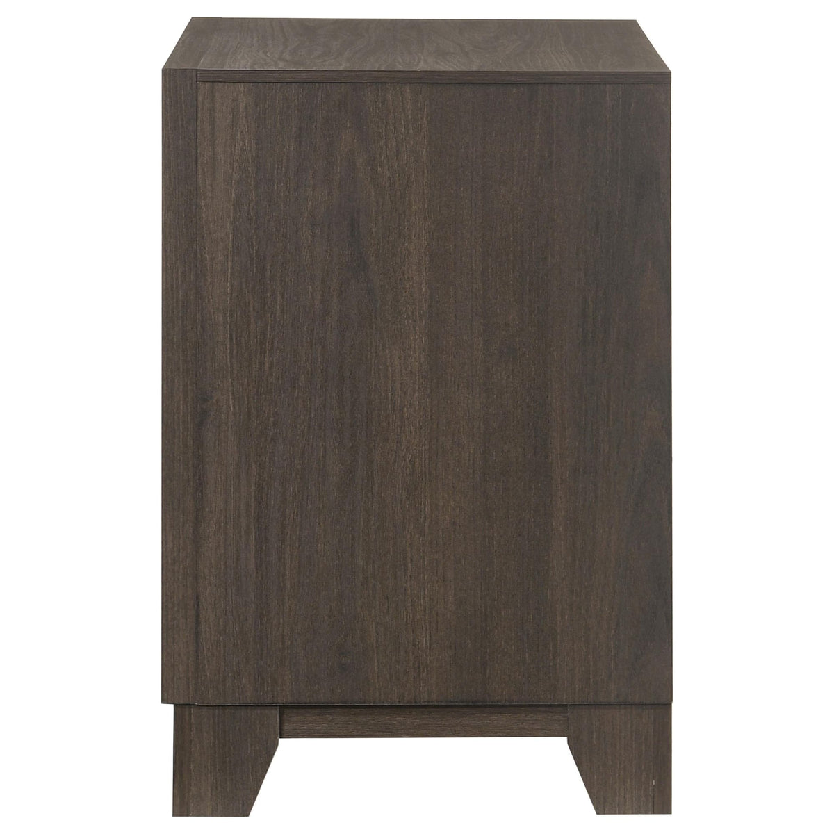 Farre Dark Brown 2-Drawer Nightstand — product image 5