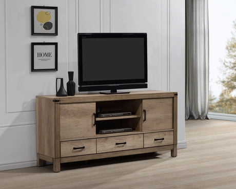 Matteo 5-drawer black melamine chest contemporary sleek wood and metal design