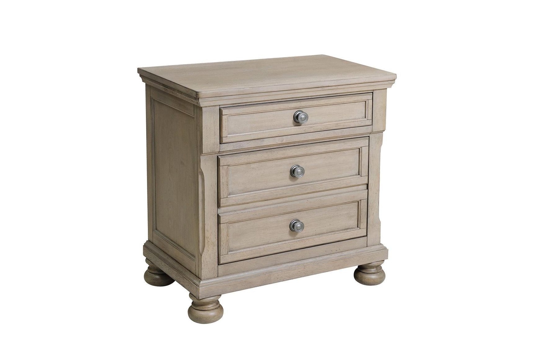 Main view of Bethel Gray bedroom set in gray finish