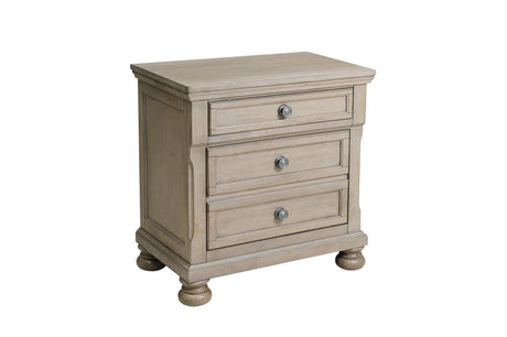 Main view of Bethel Gray bedroom set in gray finish
