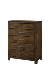 Curtis Brown Rustic Panel Bedroom Set chest view