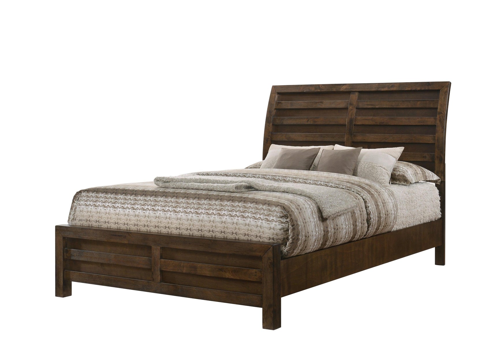 Curtis Nightstand with Queen bed headboard from Curtis collection