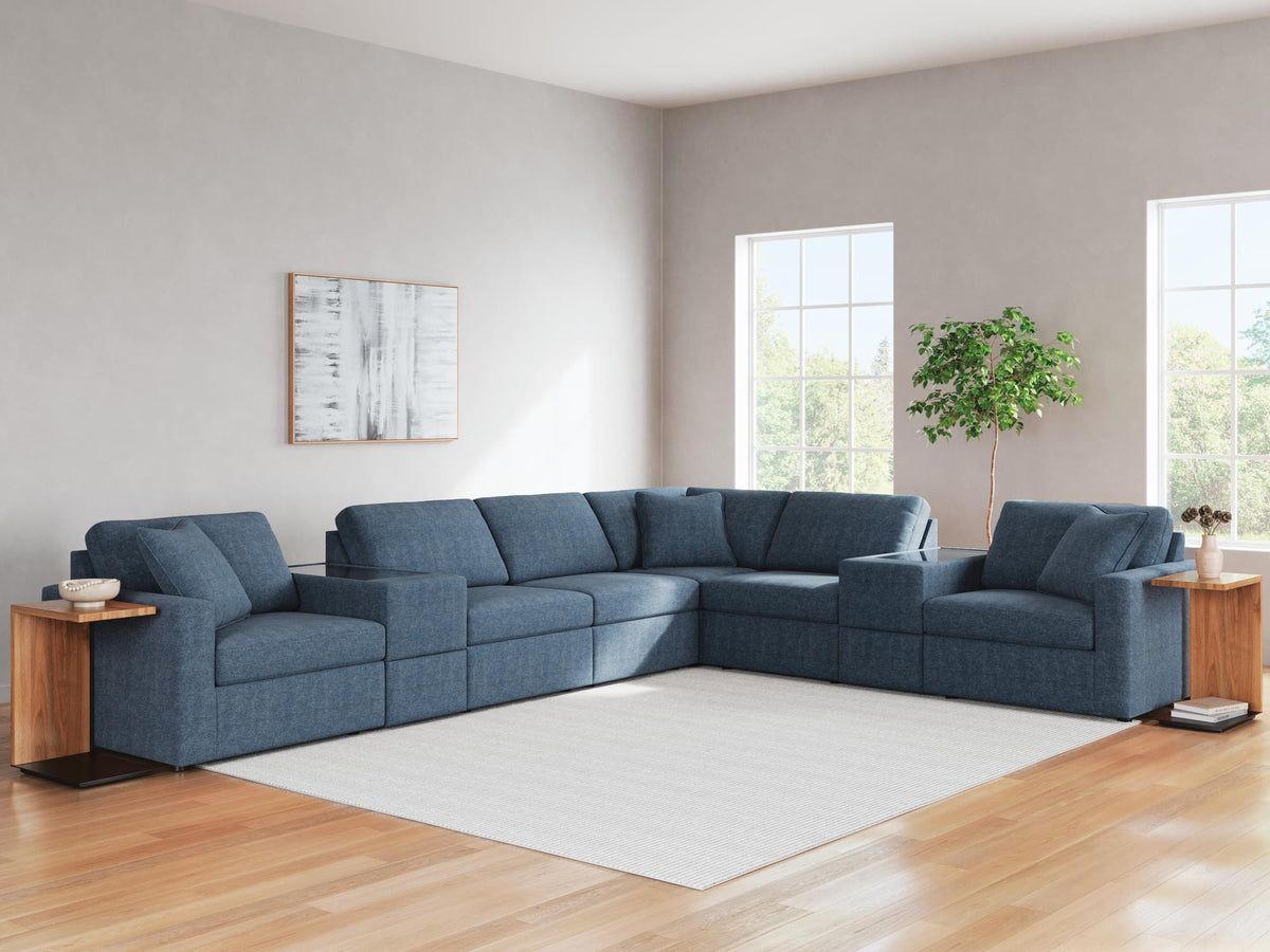 Modmax Ink 8-Piece Sectional with Ottoman — product image 9