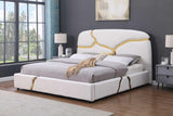 B838 Milan (White) (Queen Bed) - Ella Furniture