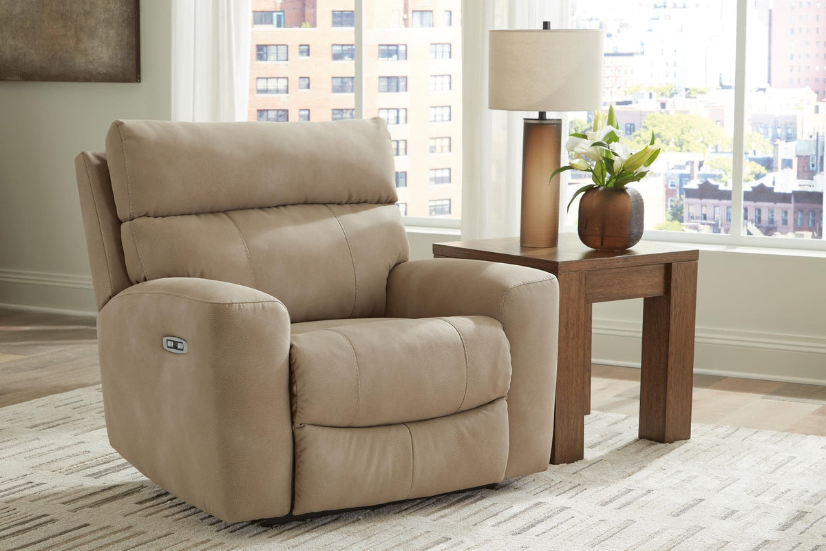 Next-Gen Durapella Sand Microfiber Power Recliner — product image 3