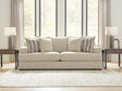 Lofwood Oatmeal Chenille Sofa — product view