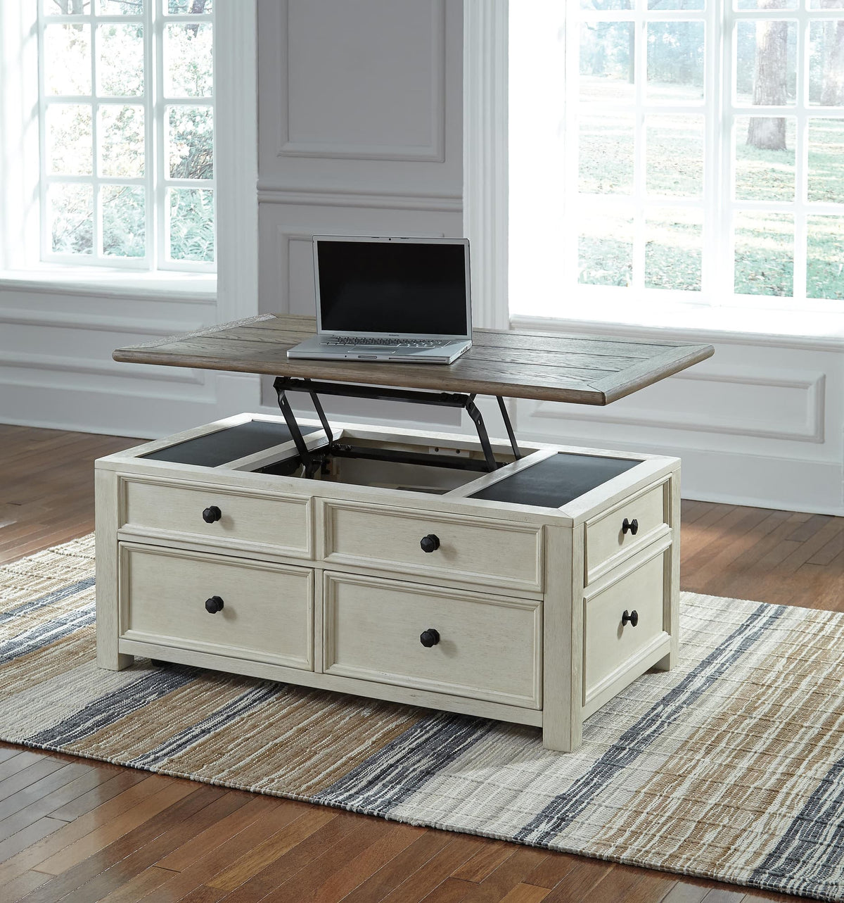 Bolanburg Two-tone Coffee Table with 2 End Tables — product image 5