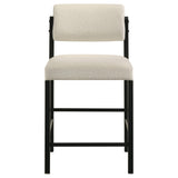 Decker 7-Piece 70-Inch Rectangular Counter Height Dining Set Cream and Black — product image 8