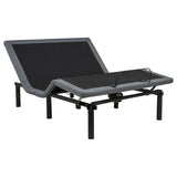 Tasca Full Dual-Motor Adjustable Bed Base in Black — product view