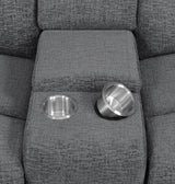 Power recliner activated on Bahrain seat