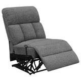 Power reclining control panel of Bahrain sofa