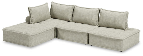 Bales Taupe 4-Piece Modular Seating - image 2