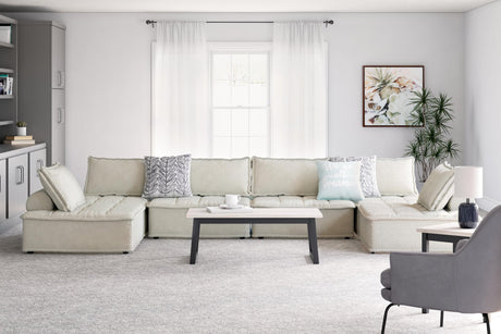 Bales Taupe 6-Piece Modular Seating - image 1