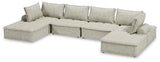 Bales Taupe 6-Piece Modular Seating - image 3