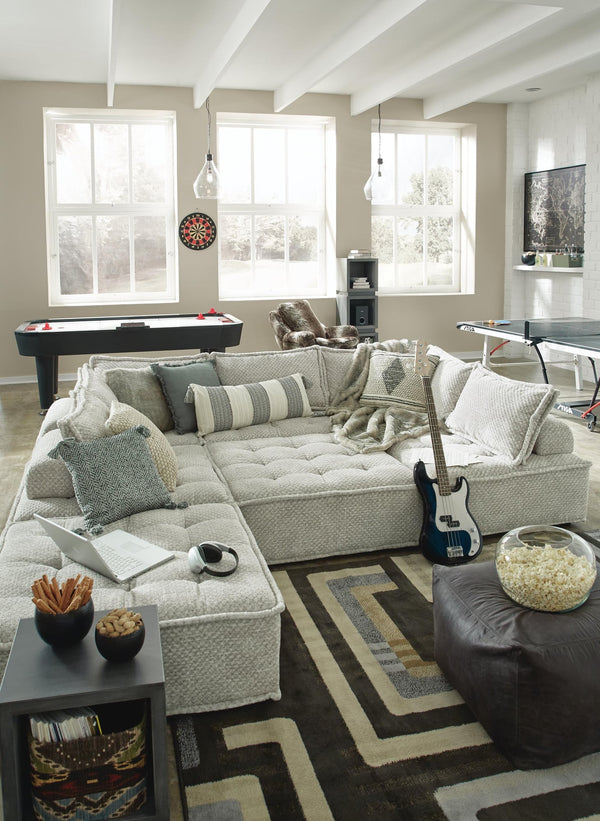 Bales Taupe 7-Piece Modular Seating - image 1