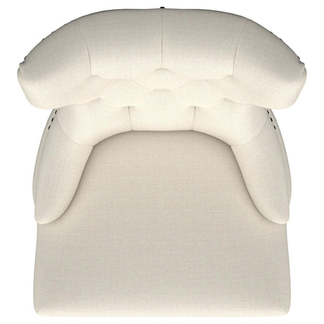 Back view of Baney dining side chair