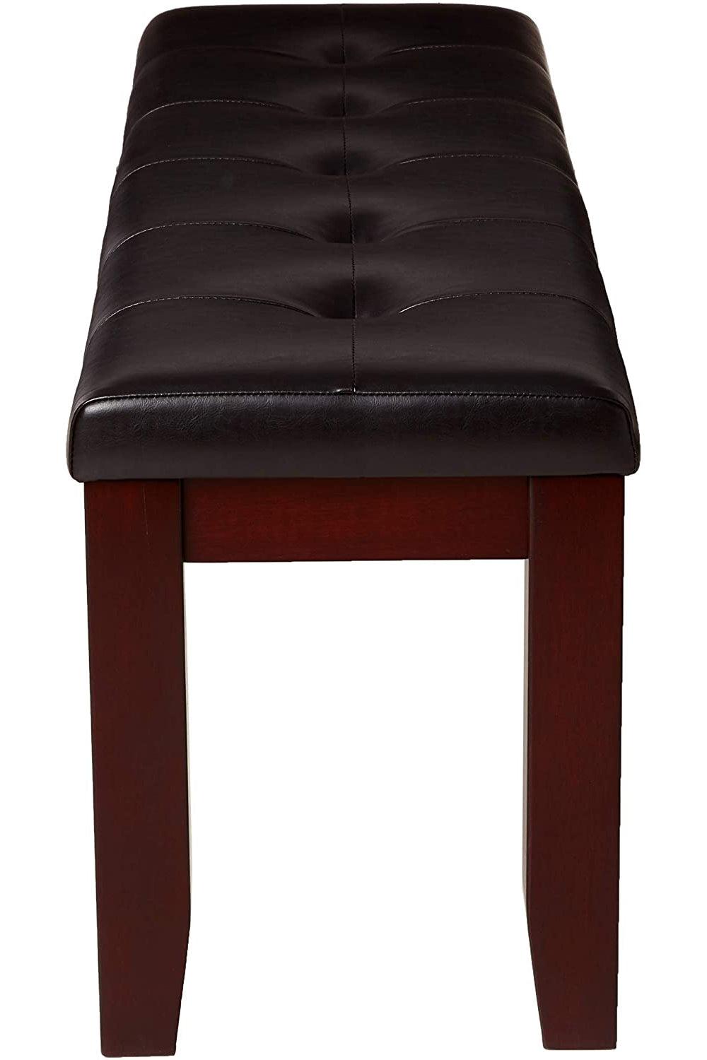 Close-up detail of wood finish on Bardstown Dining Set