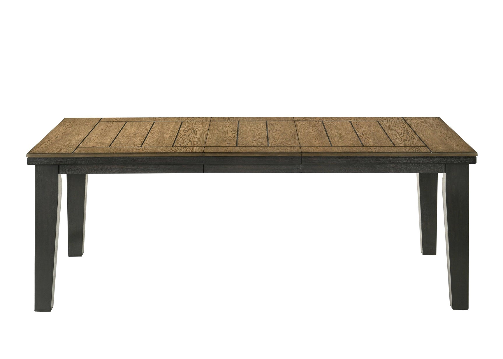 Main view of Bardstown table and chairs with charcoal upholstery
