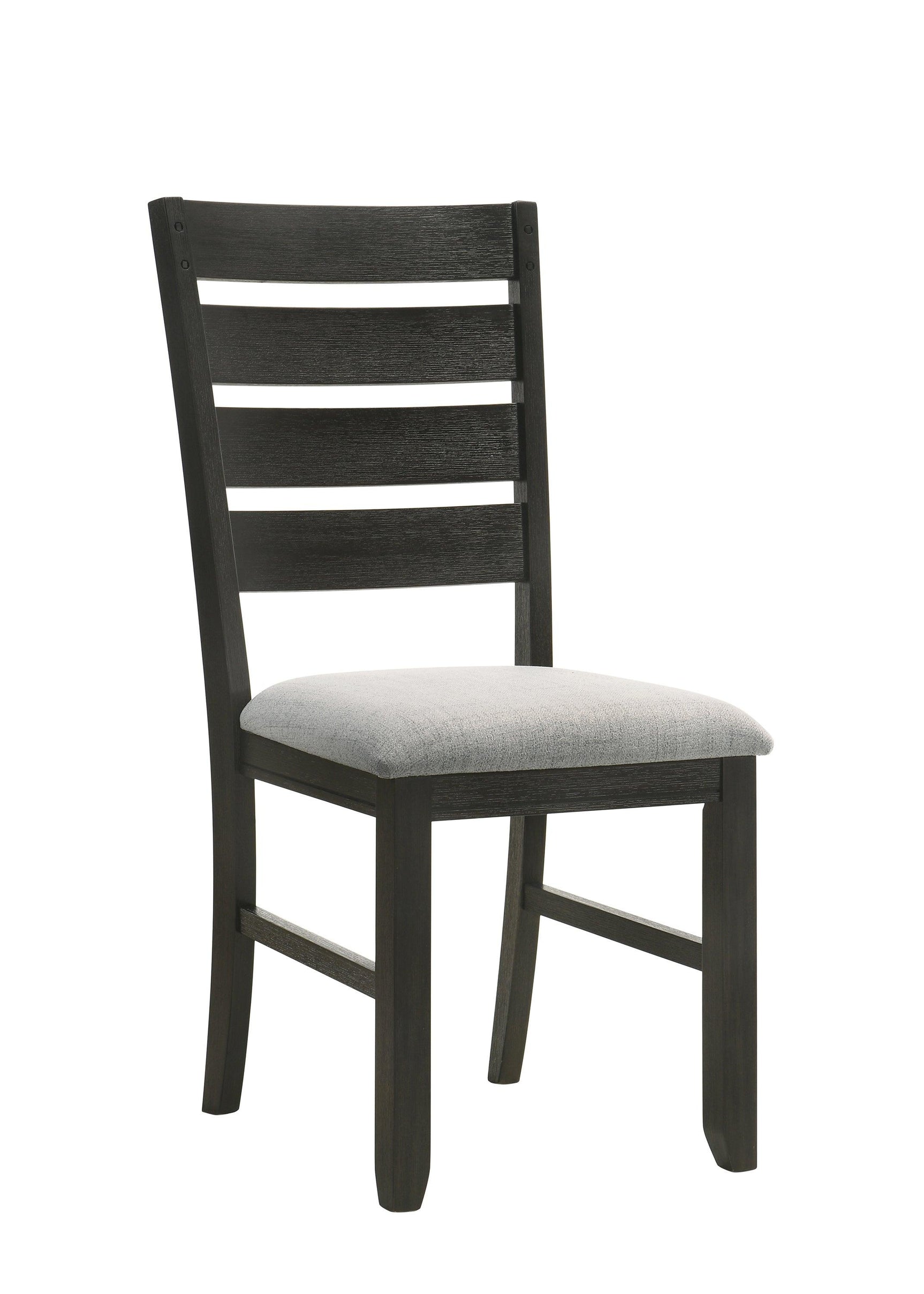 Main view of Bardstown Wheat Charcoal dining table and chairs