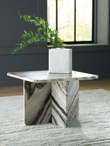Baretton Black/White/Taupe Accent Coffee Table from Decor Furniture