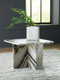 Baretton Black/White/Taupe Accent Coffee Table from Decor Furniture
