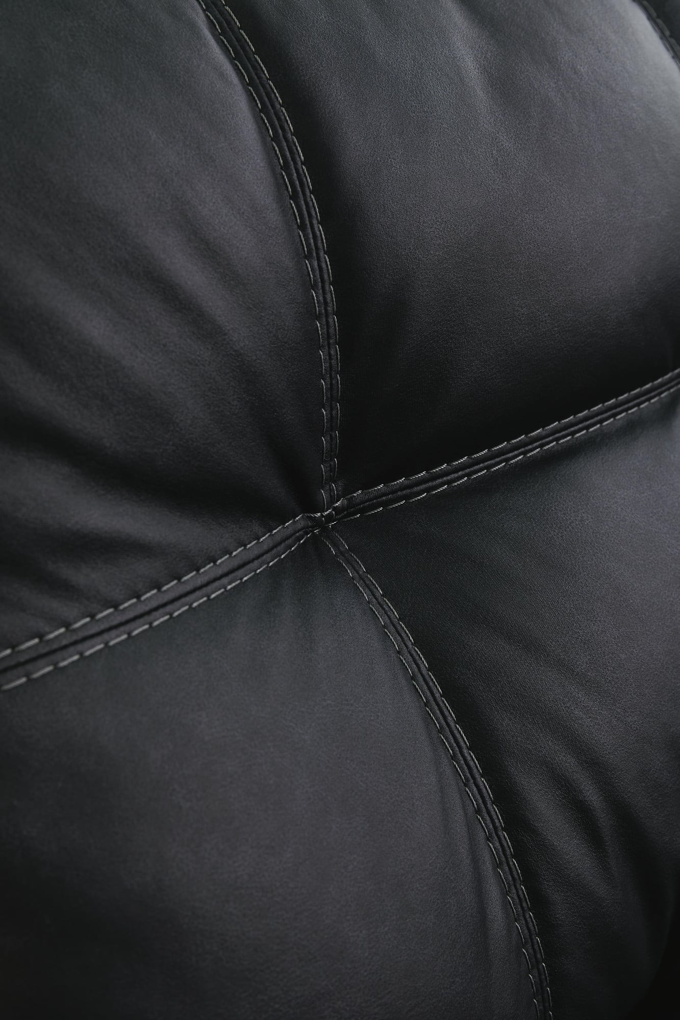 Barlin Mills Carbon Faux Leather 2-Piece Sectional with Chaise - image 3