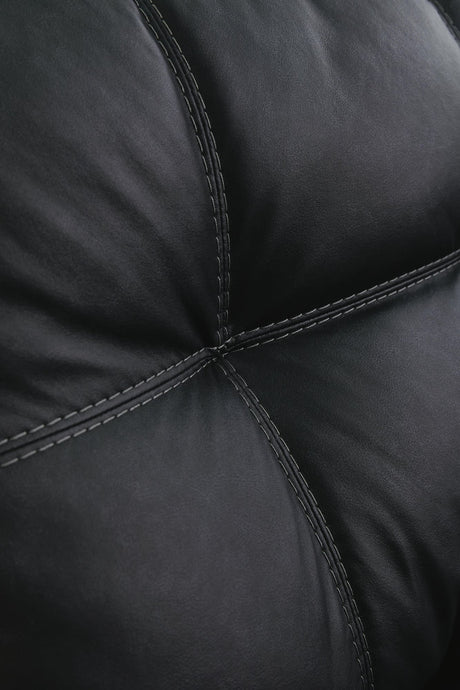 Barlin Mills Carbon Faux Leather 2-Piece Sectional with Chaise - image 3