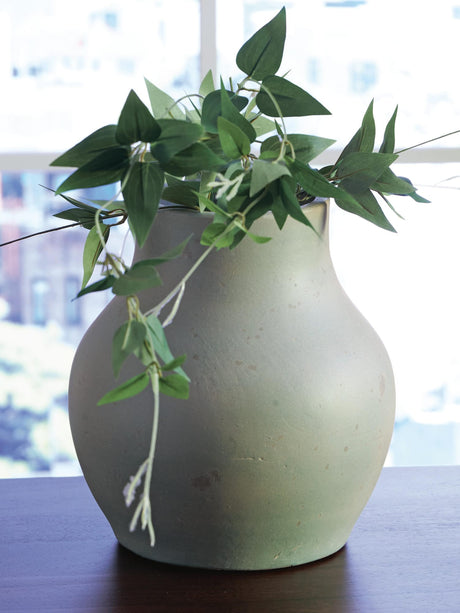 Baychester Antique Green Vase from Decor Furniture