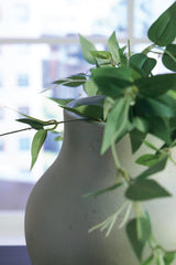 Baychester Antique Green Vase detail view
