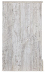 Paxberry Whitewash Dresser — side view