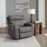 Next-Gen Durapella Slate Microfiber Power Recliner — product image 3