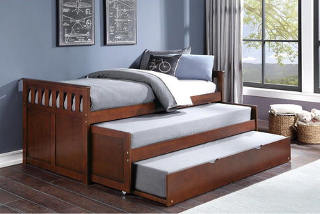 Rowe Twin Daybed with Twin Trundle staged in room