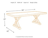 Assembly components for Beachcroft outdoor dining set