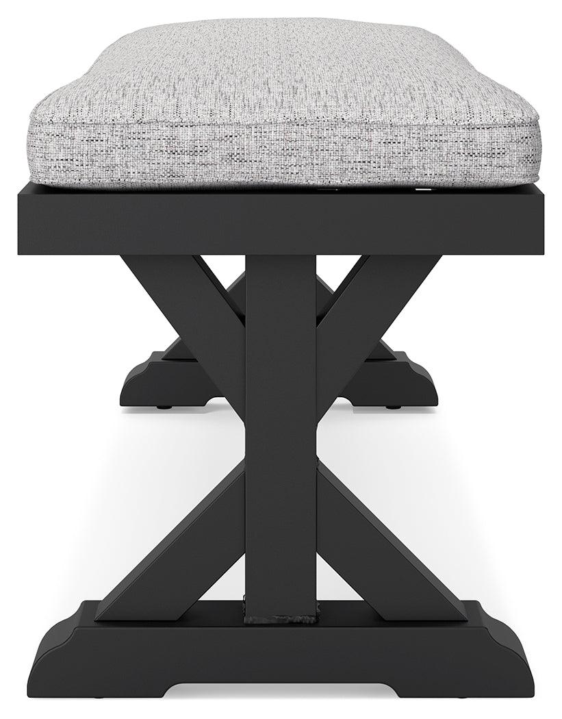 Side angle highlighting cushion thickness
