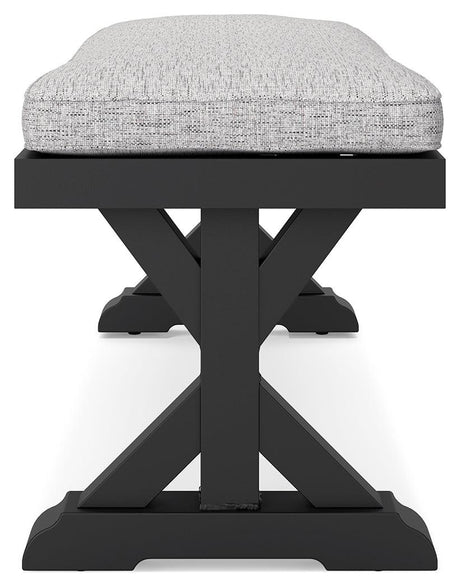 Side angle highlighting cushion thickness