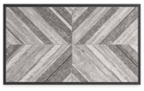 Beachcroft outdoor coffee table showing reverse diamond tile pattern