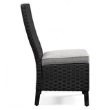 Beachcroft outdoor side chair cushion with removable cover